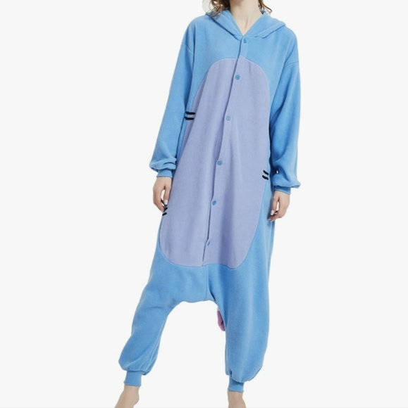 Eyore Onesie Unisex Costume - Picture 2 of 6